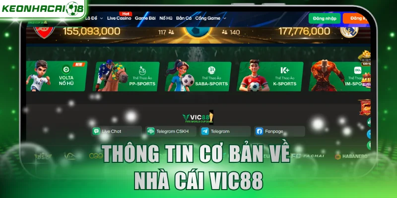 Nhà cái VIC88 thể thao đỉnh cao nên thử